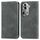 Custodia per telefono in pelle con vibrazione magnetica retrò per OPPO Reno11 Pro 5G EU (grigio) Custodia per telefono in pelle con vibrazione magnetica retrò per OPPO Reno11 Pro 5G EU (grigio)