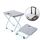 Sgabello pieghevole portatile Gambe con struttura in ferro Sedia pieghevole leggera (grigio) Sgabello pieghevole portatile Gambe con struttura in ferro Sedia pieghevole leggera (grigio)