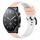 Per Xiaomi MI Watch S1 22mm Cinturino in silicone bicolore (rosa + bianco) Per Xiaomi MI Watch S1 22mm Cinturino in silicone bicolore (rosa + bianco)