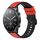 Per Xiaomi MI Watch S1 22mm Cinturino in silicone bicolore (rosso + nero)