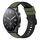 Per Xiaomi MI Watch S1 Cinturino in silicone bicolore da 22 mm (verde militare + nero) Per Xiaomi MI Watch S1 Cinturino in silicone bicolore da 22 mm (verde militare + nero)