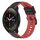 Per Xiaomi MI Watch S1 Pro 22mm Cinturino in silicone bicolore (nero + rosso) Per Xiaomi MI Watch S1 Pro 22mm Cinturino in silicone bicolore (nero + rosso)