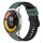 Per Xiaomi MI Watch Color 2 Cinturino in silicone bicolore da 22 mm (verde oliva + nero) Per Xiaomi MI Watch Color 2 Cinturino in silicone bicolore da 22 mm (verde oliva + nero)