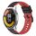 Per Xiaomi MI Watch Color 2 Cinturino in silicone bicolore da 22 mm (nero + rosso) Per Xiaomi MI Watch Color 2 Cinturino in silicone bicolore da 22 mm (nero + rosso)