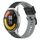 Per Xiaomi MI Watch Color 2 Cinturino in silicone bicolore da 22 mm (nero + grigio) Per Xiaomi MI Watch Color 2 Cinturino in silicone bicolore da 22 mm (nero + grigio)