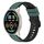 Per Xiaomi MI Watch Sport 22mm Cinturino in silicone bicolore (verde oliva + nero) Per Xiaomi MI Watch Sport 22mm Cinturino in silicone bicolore (verde oliva + nero)