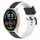 Per Xiaomi MI Watch Sport 22mm Cinturino in silicone bicolore (nero + bianco) Per Xiaomi MI Watch Sport 22mm Cinturino in silicone bicolore (nero + bianco)