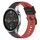 Per Xiaomi MI Watch Cinturino in silicone bicolore da 22 mm (nero + rosso) Per Xiaomi MI Watch Cinturino in silicone bicolore da 22 mm (nero + rosso)