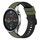 Per Xiaomi MI Watch Cinturino in silicone bicolore da 22 mm (verde militare + nero) Per Xiaomi MI Watch Cinturino in silicone bicolore da 22 mm (verde militare + nero)