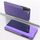 Per Samsung Galaxy S23 Custodia per telefono in pelle a specchio placcata 5G con supporto (viola blu) Per Samsung Galaxy S23 Custodia per telefono in pelle a specchio placcata 5G con supporto (viola blu)
