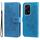 Custodia per telefono in pelle con goffratura globale a 7 petali di fiori per Honor 200 Lite 5G (blu) Custodia per telefono in pelle con goffratura globale a 7 petali di fiori per Honor 200 Lite 5G (blu)