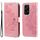 Custodia per telefono in pelle con goffratura globale a 7 petali per Honor 200 Lite 5G (oro rosa) Custodia per telefono in pelle con goffratura globale a 7 petali per Honor 200 Lite 5G (oro rosa)