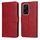 Per Honor 200 Lite 5G Global Classic Custodia in pelle flip con texture in vitello (Rosso)