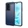 Custodia per telefono TPU in fibra di carbonio con texture spazzolata per Honor 200 Lite 5G (blu)