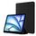 Custodia per tablet ripiegabile in pelle Skin Feel per iPad Air 11 2024 con slot per penna (nero) Custodia per tablet ripiegabile in pelle Skin Feel per iPad Air 11 2024 con slot per penna (nero)