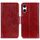 Custodia per telefono in pelle flip con texture Nappa per Sony Xperia 10 VI (rossa) Custodia per telefono in pelle flip con texture Nappa per Sony Xperia 10 VI (rossa)