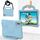 Per Samsung Galaxy Tab S8 11 X700N 2022 Custodia per tablet antiurto in EVA a forma di calcio (azzurro) Per Samsung Galaxy Tab S8 11 X700N 2022 Custodia per tablet antiurto in EVA a forma di calcio (azzurro)