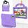 Per Samsung Galaxy Tab S9 FE 11 X510 2023 Custodia per tablet antiurto in EVA a forma di calcio (viola chiaro) Per Samsung Galaxy Tab S9 FE 11 X510 2023 Custodia per tablet antiurto in EVA a forma di calcio (viola chiaro)
