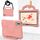 Per Samsung Galaxy Tab S9 FE 11 X510 2023 Custodia per tablet antiurto EVA a forma di calcio (rosa chiaro) Per Samsung Galaxy Tab S9 FE 11 X510 2023 Custodia per tablet antiurto EVA a forma di calcio (rosa chiaro)