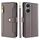 Per vivo Y03 4G Custodia per telefono in pelle con cerniera a tracolla con trama di pecora (grigio) Per vivo Y03 4G Custodia per telefono in pelle con cerniera a tracolla con trama di pecora (grigio)