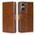 Custodia per cellulare in pelle con cuciture geometriche per vivo Y03 4G (marrone chiaro) Custodia per cellulare in pelle con cuciture geometriche per vivo Y03 4G (marrone chiaro)