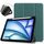 Per iPad Air 11 2024 Custer TPU Pure Color 3-Fold Holder Custodia tablet in pelle intelligente (verde scuro) Per iPad Air 11 2024 Custer TPU Pure Color 3-Fold Holder Custodia tablet in pelle intelligente (verde scuro)