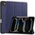 Per iPad Pro 13 2024 Custer TPU Pure Color 3-Fold Holder Custodia tablet in pelle intelligente con portapenne (blu scuro) Per iPad Pro 13 2024 Custer TPU Pure Color 3-Fold Holder Custodia tablet in pelle intelligente con portapenne (blu scuro)