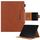 Custodia per tablet Smart in pelle con fibbia in metallo tinta unita per iPad Pro 13 2024 (marrone) Custodia per tablet Smart in pelle con fibbia in metallo tinta unita per iPad Pro 13 2024 (marrone)