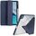 Per Huawei MatePad 11 2021/2023 Custodia per tablet in pelle con deformazione acrilica trasparente (blu scuro) Per Huawei MatePad 11 2021/2023 Custodia per tablet in pelle con deformazione acrilica trasparente (blu scuro)