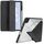 Per Huawei MatePad Air 11.5 2023 Custodia per tablet in pelle con deformazione acrilica trasparente (nera) Per Huawei MatePad Air 11.5 2023 Custodia per tablet in pelle con deformazione acrilica trasparente (nera)
