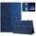 Custodia per tablet in pelle goffrata con blocchi per Samsung Galaxy Tab A 10.1 2019 (blu) Custodia per tablet in pelle goffrata con blocchi per Samsung Galaxy Tab A 10.1 2019 (blu)