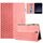 Custodia Smart Tablet in pelle goffrata per Samsung Galaxy Tab A 10.5 T590 (rosa) Custodia Smart Tablet in pelle goffrata per Samsung Galaxy Tab A 10.5 T590 (rosa)