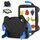 Per iPad Air 11 2024 Ice Baby EVA Custodia rigida antiurto per tablet PC (nero + blu) Per iPad Air 11 2024 Ice Baby EVA Custodia rigida antiurto per tablet PC (nero + blu)