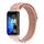 Per cinturino in nylon ad anello Huawei Band 8/9 (rosa)