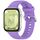Per Huawei Watch Fit3 cinturino sportivo in silicone con fibbia argento (viola) Per Huawei Watch Fit3 cinturino sportivo in silicone con fibbia argento (viola)