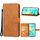 Custodia in pelle per telefono Honor 200 (marrone)