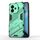 Per vivo iQOO Z9 Turbo 5G Punk Armor 2 in 1 PC + custodia per telefono in TPU con supporto (verde) Per vivo iQOO Z9 Turbo 5G Punk Armor 2 in 1 PC + custodia per telefono in TPU con supporto (verde)
