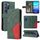 Per vivo Y200e 5G Global / V30 Lite India Custodia per telefono in pelle con giunzione bicolore (verde) Per vivo Y200e 5G Global / V30 Lite India Custodia per telefono in pelle con giunzione bicolore (verde)