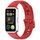 Per Huawei Band 9/9 NFC / 8/8 NFC Nail Button cinturino in silicone lucido (rosso) Per Huawei Band 9/9 NFC / 8/8 NFC Nail Button cinturino in silicone lucido (rosso)