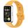 Per Huawei Band 9/9 NFC / 8/8 NFC Nail Button cinturino in silicone lucido (giallo) Per Huawei Band 9/9 NFC / 8/8 NFC Nail Button cinturino in silicone lucido (giallo)