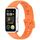 Per Huawei Band 9/9 NFC / 8/8 NFC Nail Button cinturino in silicone lucido (arancione) Per Huawei Band 9/9 NFC / 8/8 NFC Nail Button cinturino in silicone lucido (arancione)