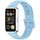 Per Huawei Band 9/9 NFC / 8/8 NFC Nail Button cinturino in silicone lucido (azzurro) Per Huawei Band 9/9 NFC / 8/8 NFC Nail Button cinturino in silicone lucido (azzurro)
