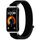 Per Huawei Band 9/9 NFC / 8/8 NFC cinturino in nylon con gancio e chiusura ad anello (nero) Per Huawei Band 9/9 NFC / 8/8 NFC cinturino in nylon con gancio e chiusura ad anello (nero)