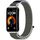 Per Huawei Band 9/9 NFC / 8/8 NFC cinturino in nylon con gancio e chiusura ad anello (grigio blu) Per Huawei Band 9/9 NFC / 8/8 NFC cinturino in nylon con gancio e chiusura ad anello (grigio blu)