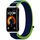 Per Huawei Band 9/9 NFC / 8/8 NFC cinturino in nylon con gancio e chiusura ad anello (verde lime) Per Huawei Band 9/9 NFC / 8/8 NFC cinturino in nylon con gancio e chiusura ad anello (verde lime)