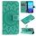 Custodia per cellulare in pelle con motivo girasole goffrato per vivo Y200e 5G Global / V30 Lite India (verde) Custodia per cellulare in pelle con motivo girasole goffrato per vivo Y200e 5G Global / V30 Lite India (verde)