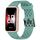 Per Huawei Band 9/9 NFC / 8/8 NFC Hole Style Dual cinturino in silicone con fibbia nera (verde pino) Per Huawei Band 9/9 NFC / 8/8 NFC Hole Style Dual cinturino in silicone con fibbia nera (verde pino)
