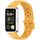 Per Huawei Band 9/9 NFC / 8/8 NFC Cinturino per orologio in silicone con bottone a chiodo con foro tondo (giallo) Per Huawei Band 9/9 NFC / 8/8 NFC Cinturino per orologio in silicone con bottone a chiodo con foro tondo (giallo)