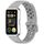Per Huawei Band 9/9 NFC / 8/8 NFC Cinturino per orologio in silicone con bottone a chiodo con foro tondo (grigio) Per Huawei Band 9/9 NFC / 8/8 NFC Cinturino per orologio in silicone con bottone a chiodo con foro tondo (grigio)