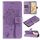 Custodia per cellulare in pelle con motivo a rilievo con albero e gatto per vivo V29e Global / Y200 5G (viola chiaro) Custodia per cellulare in pelle con motivo a rilievo con albero e gatto per vivo V29e Global / Y200 5G (viola chiaro)